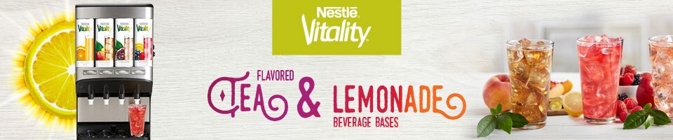 Nestle vitality teas and lemonade