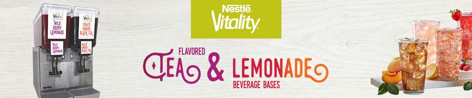 Nestle vitality teas and lemonade