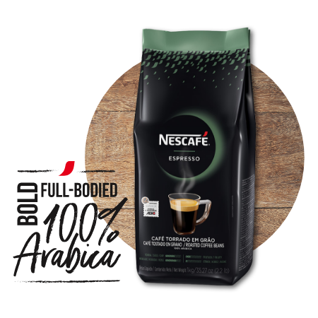 NESCAFE whole bean espresso pouch