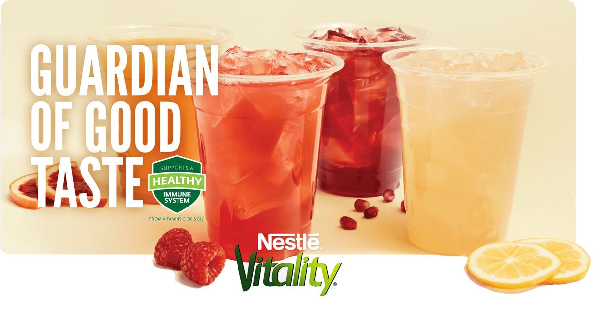 nestle vitality fortified beverages header
