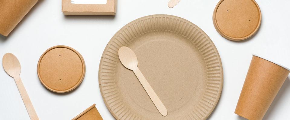 Sustainable takeout packaging