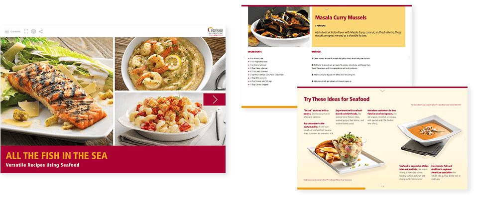 Nestlé Professional Seafood Recipes eBook