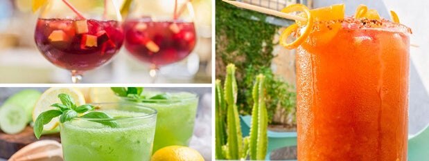 Variety of Mocktails for Ebook