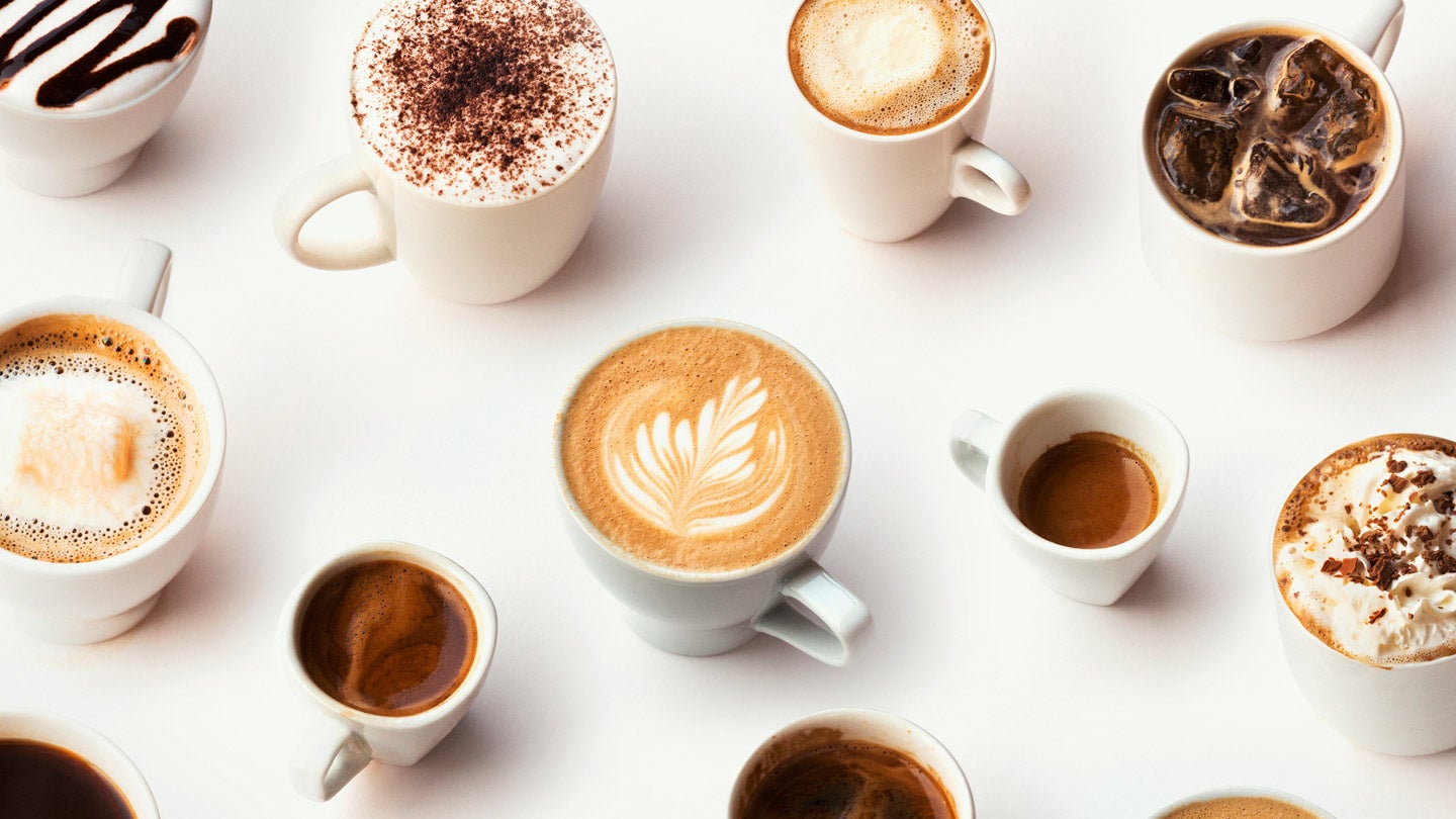 Multiple cups of coffee