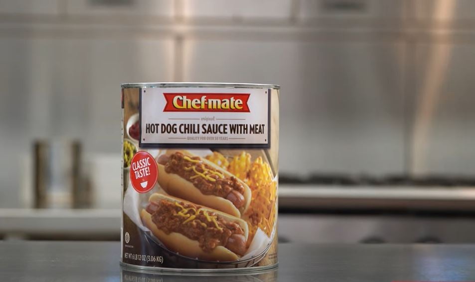 Chef-mate Hot Dog Chili Sauce with Meat Video Still
