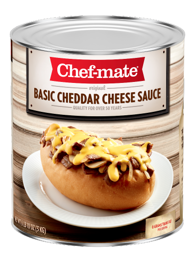 Chef-mate Basic Cheddar Cheese Sauce Can for article page