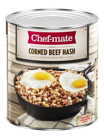 Chef-mate corned beef hash for article page