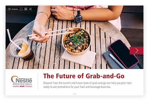Trend Report Cover image of person eating bowl of food with chopsticks