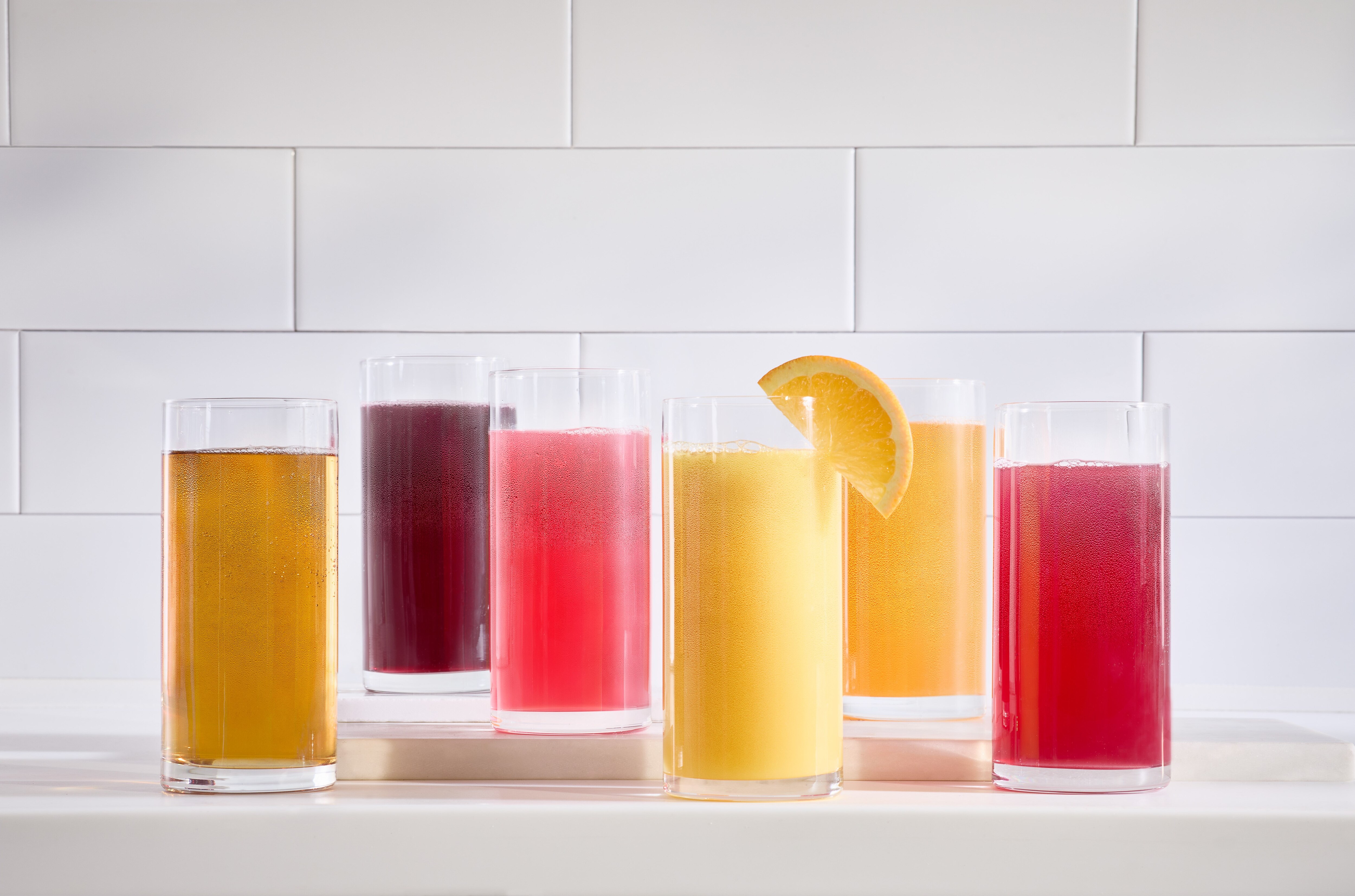 selection of vitality juice  blends