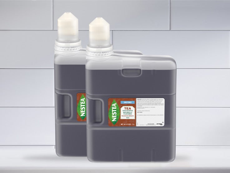 Nestle Vitality iced tea dispeners