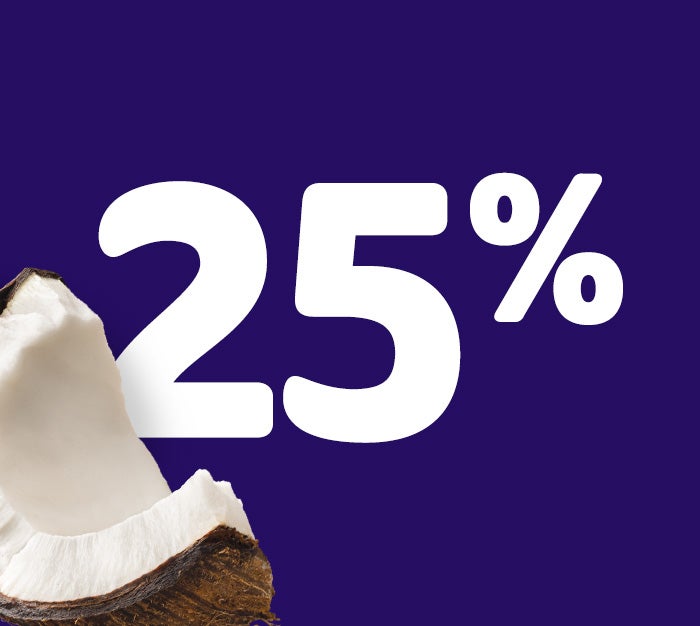 Green and white striped straw with number ¾