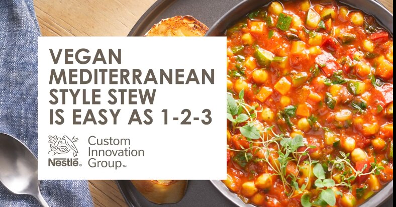 vegan mediterranean stew video