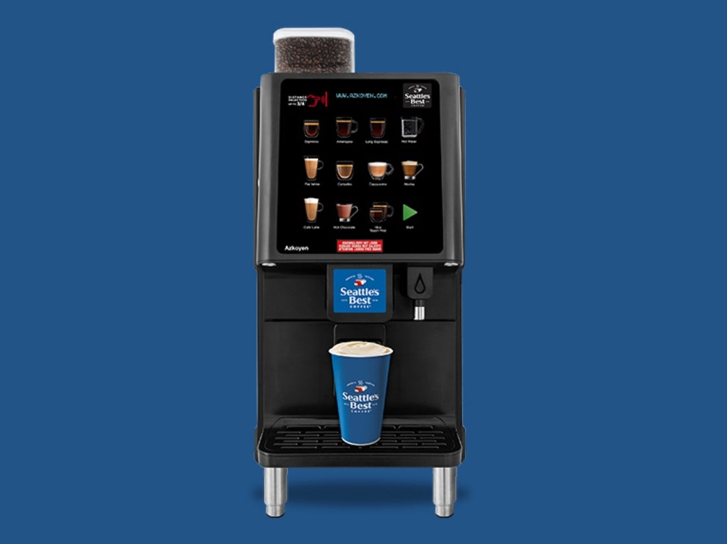 seattle's best coffee bean to cup machine