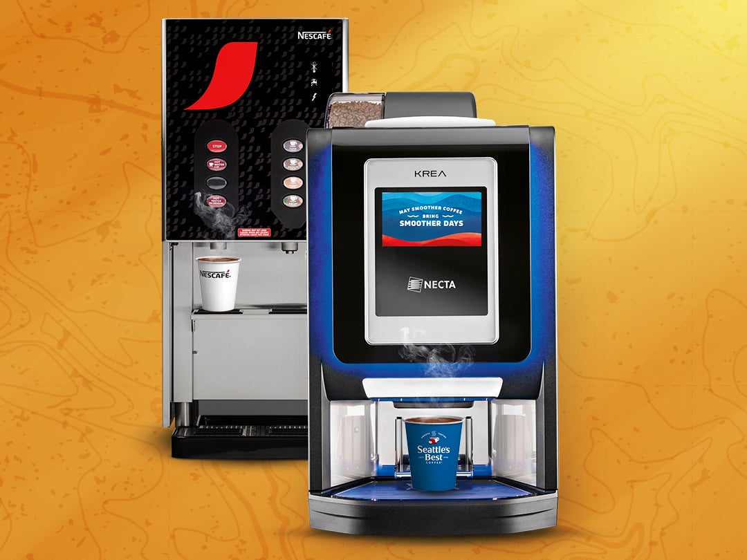commercial coffee machines nescafe