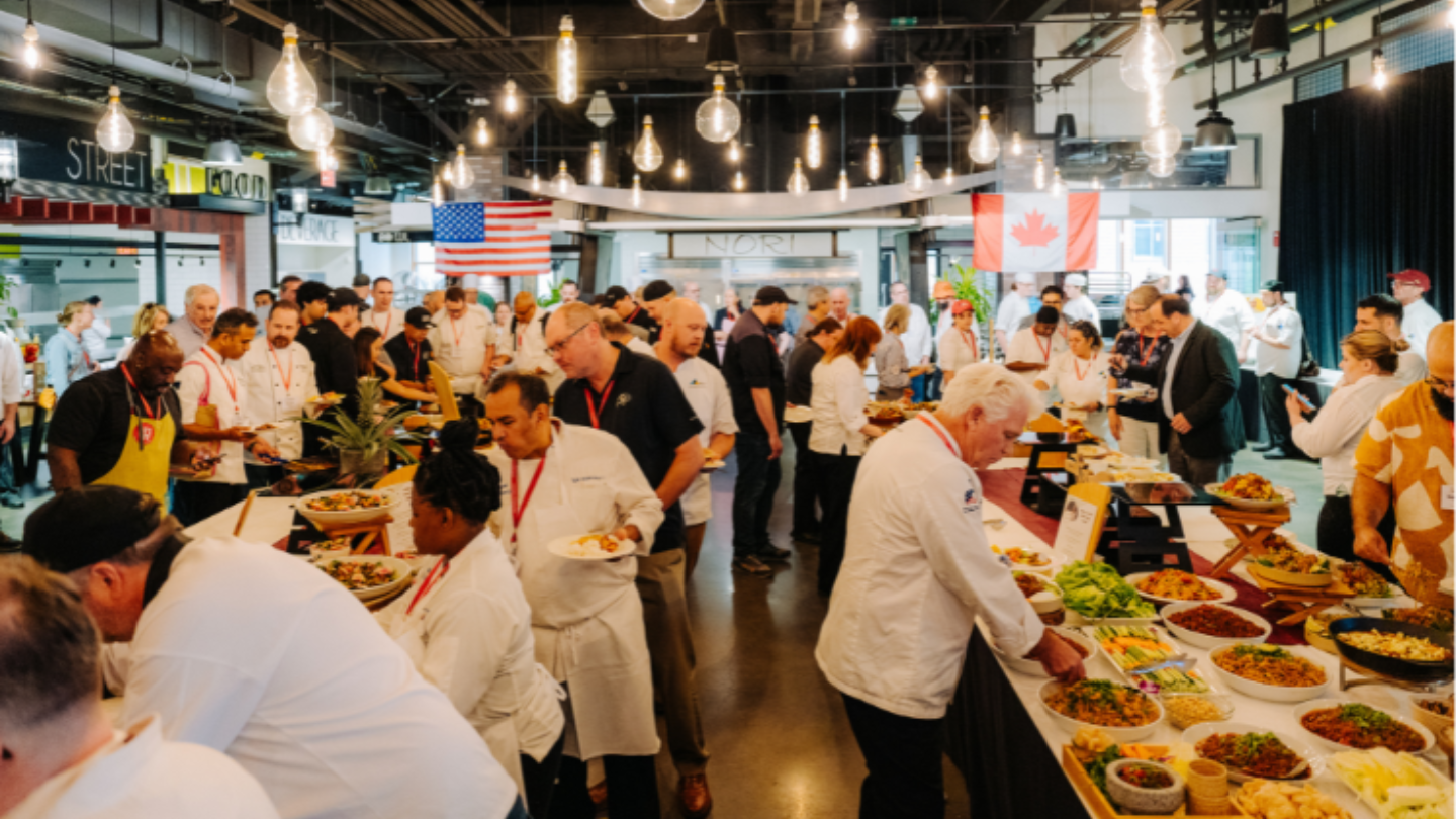 people attending the chef culinary conference