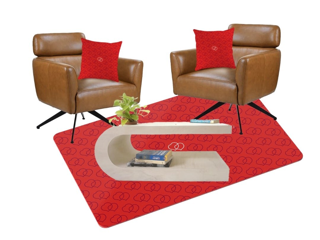 Convos over coffee set of luxury chairs