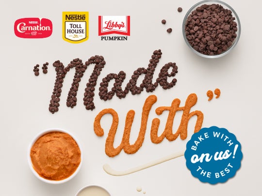 Desserts Made with Kit promotion