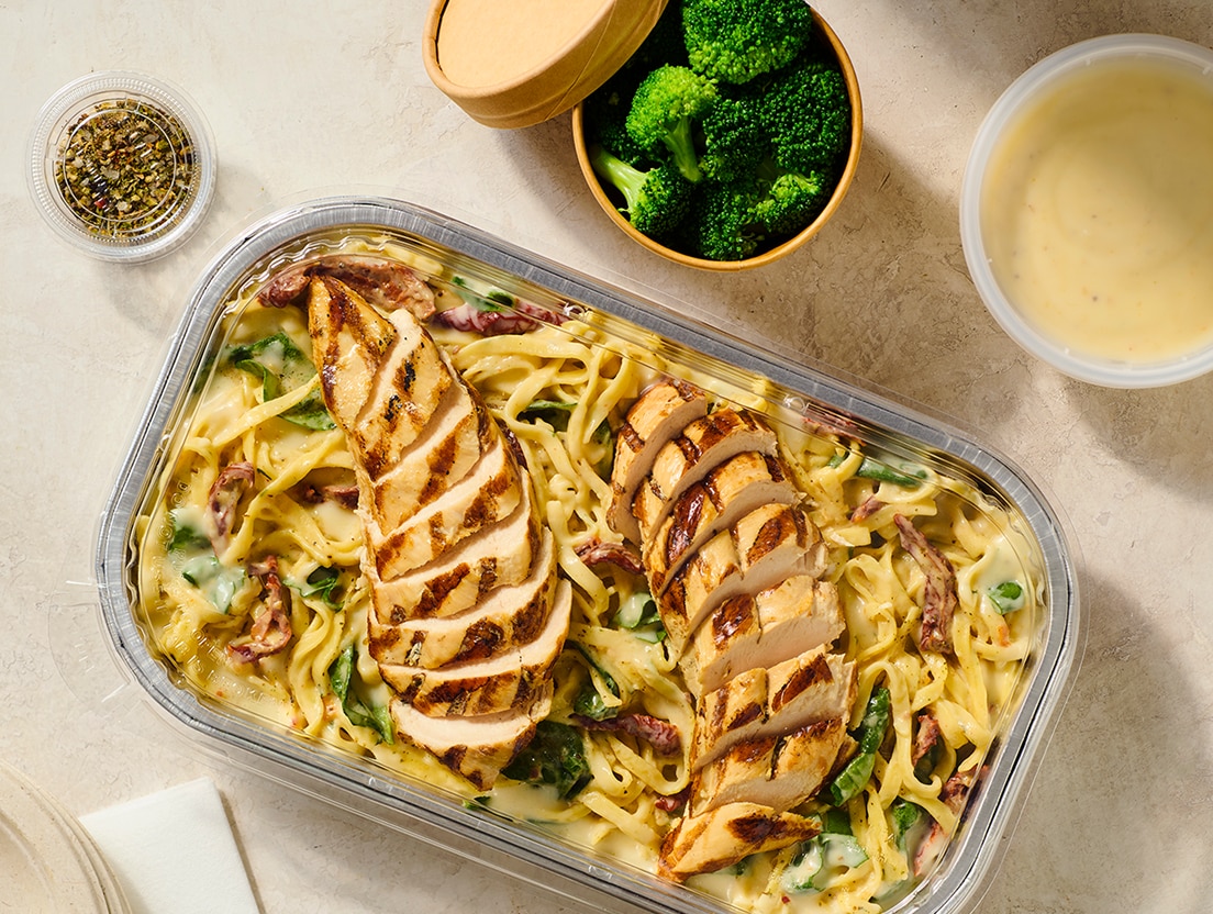 Chicken Vegetable Alfredo