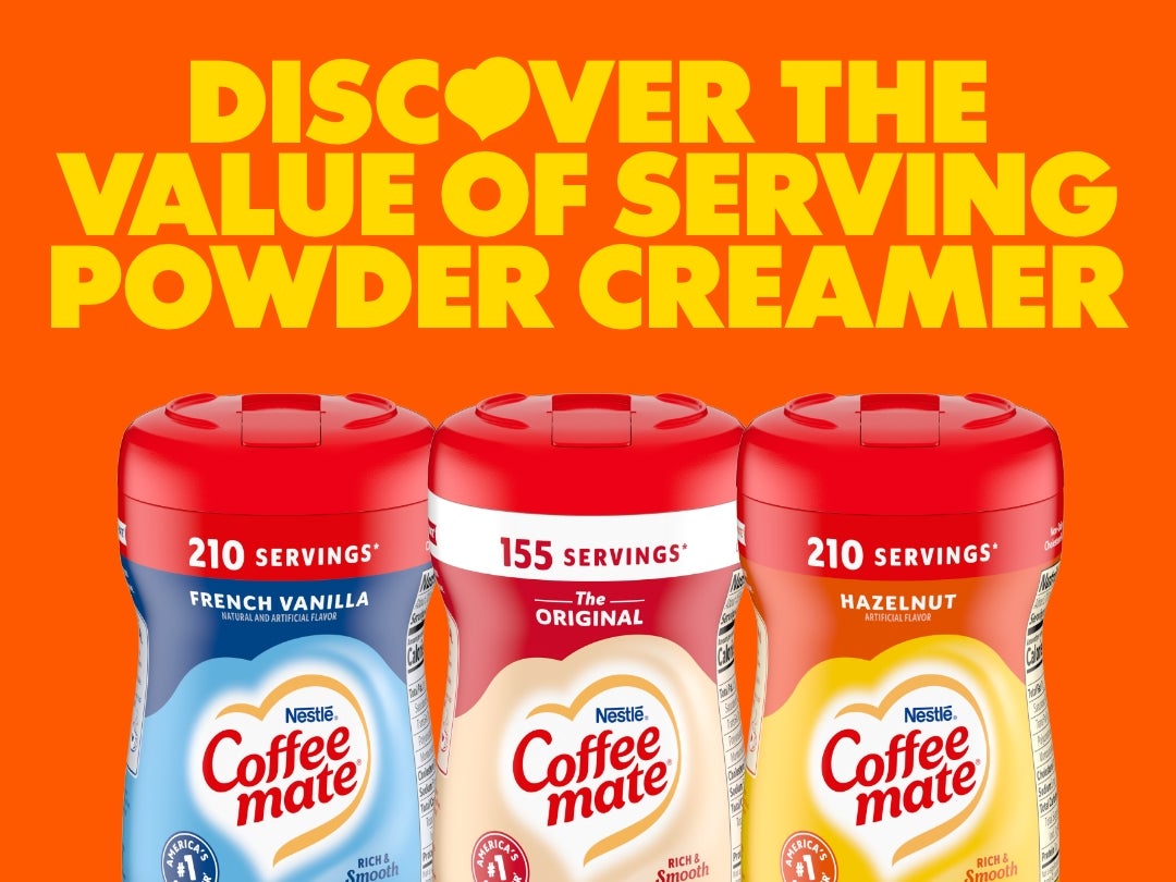 coffee mate powdered creamers