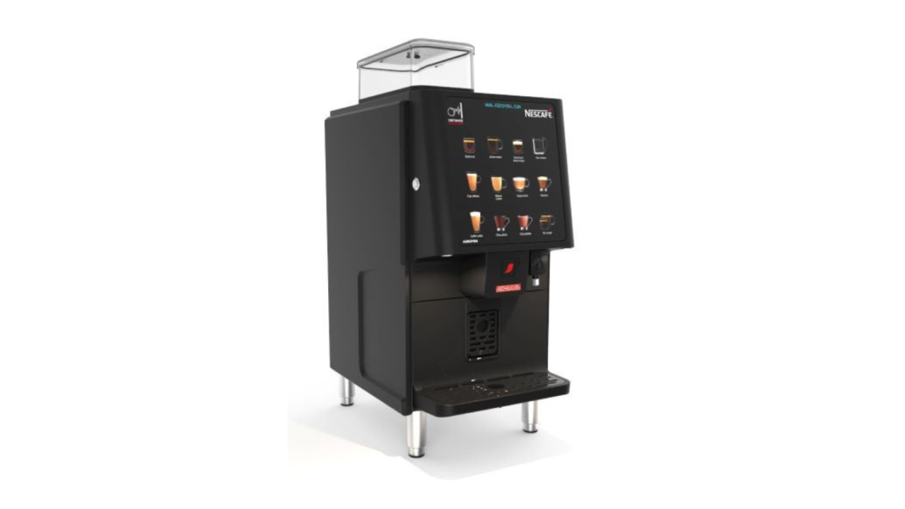 Angled view of the Nescafe Total Barista 30