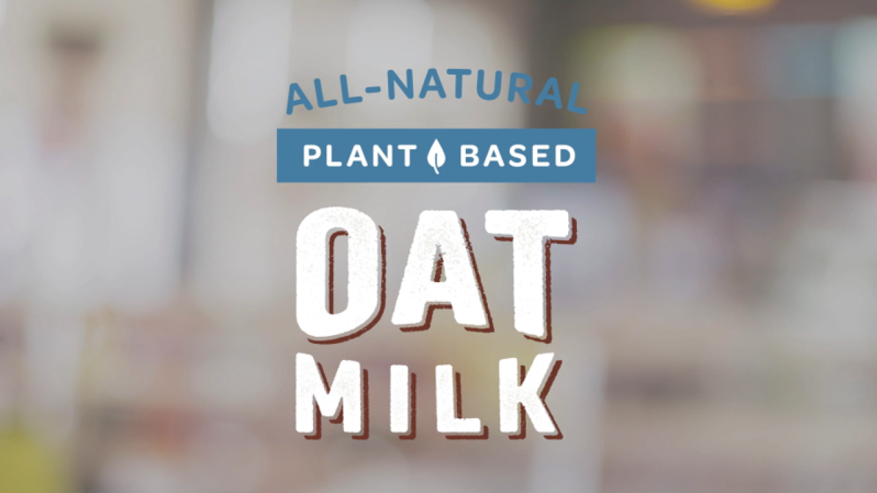 Plant-Based Oat Milk thumbnail for video