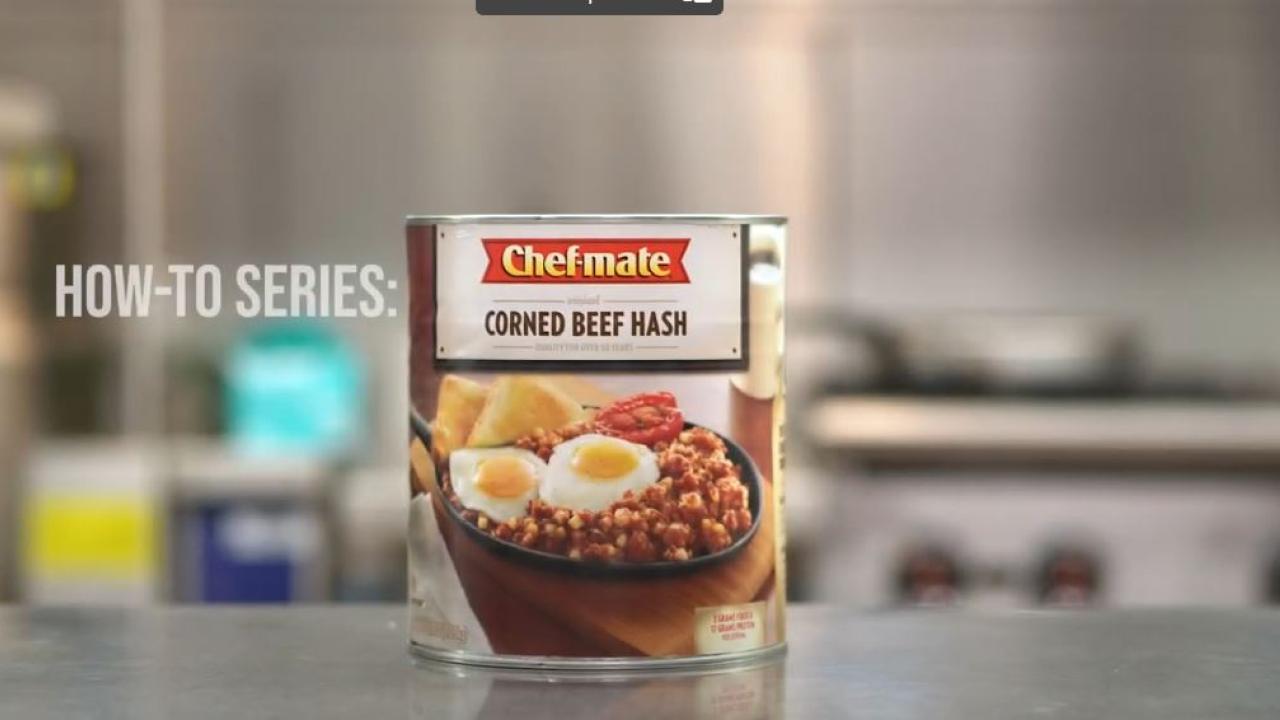 Chef-mate Corned Beef Hash Video Still