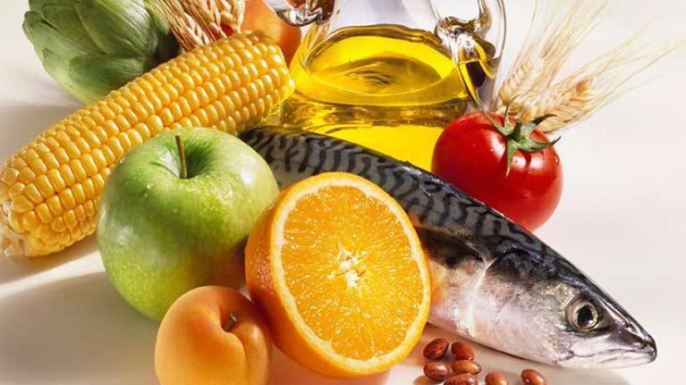 Assortment of healthful cuisine