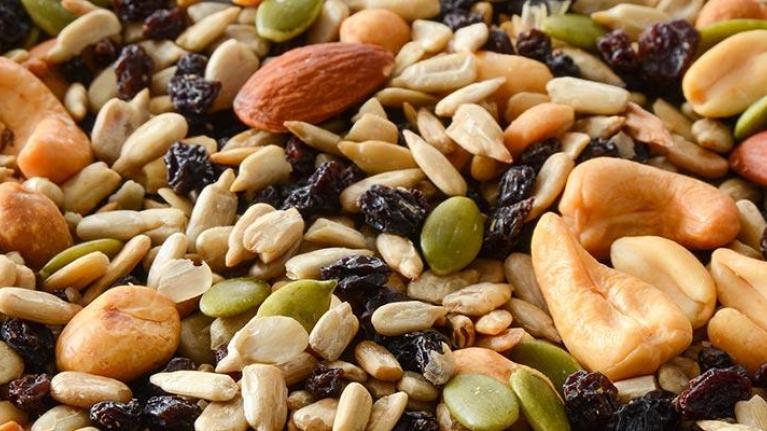 Mixed nuts and seeds