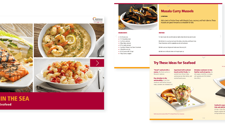 Nestlé Professional Seafood Recipes eBook