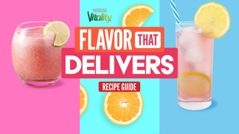 Nestle Vitality Flavor Delvers recipe guide