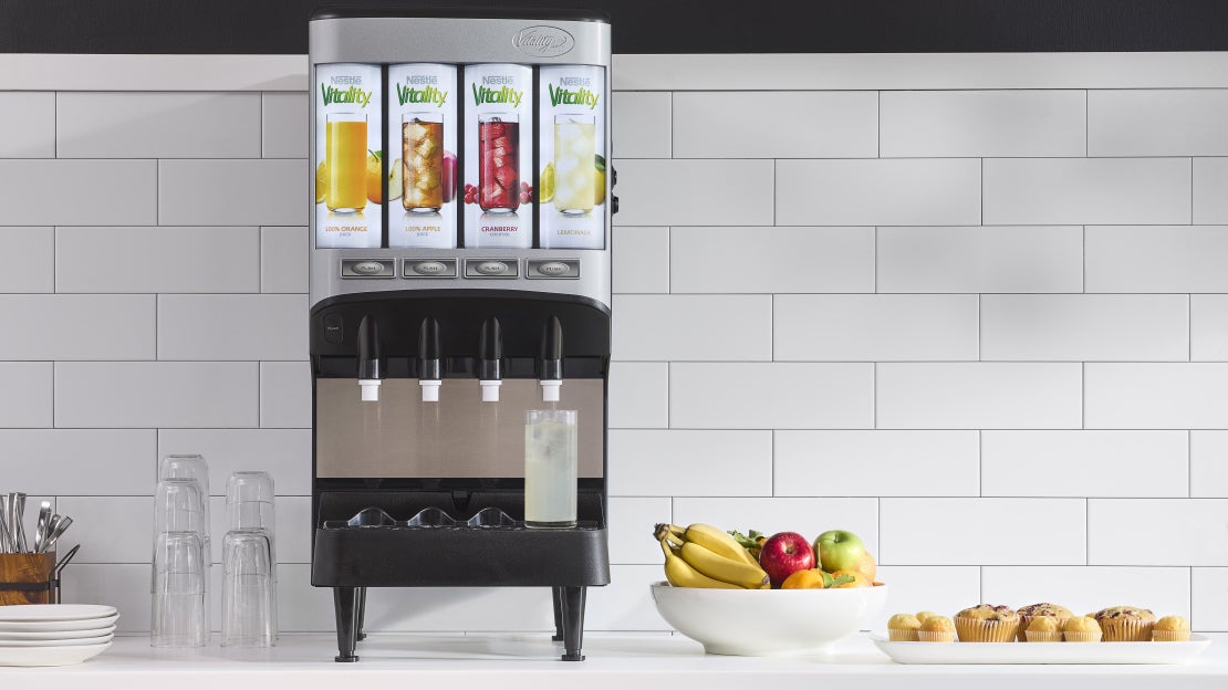 Vitality Express beverage solution dispenser