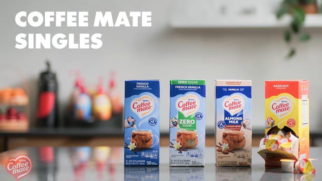 Coffee mate Single-serve Tubs