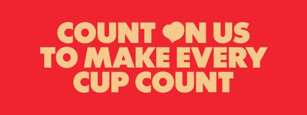 Coffee mate count on us