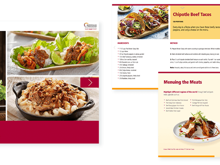Nestlé Professional Beef &amp; Pork Recipe eBook