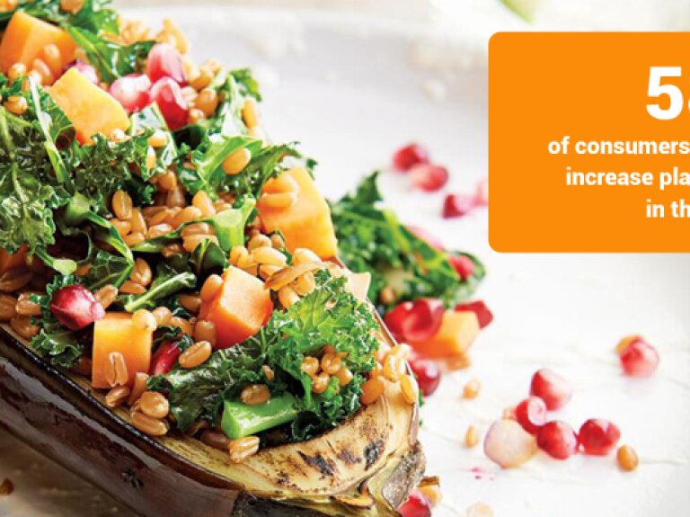 Plant Forward Stuffed Eggplant