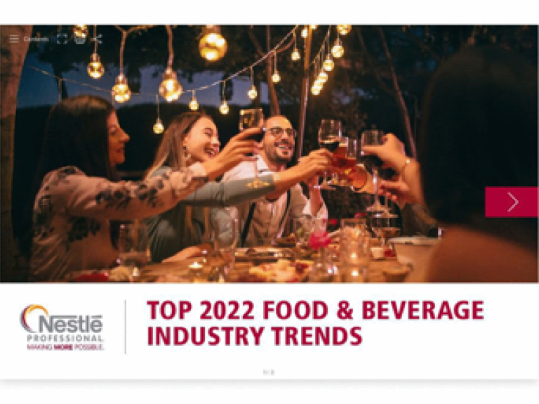 Top 2022 Food and Beverage Industry Trends Thumbnail