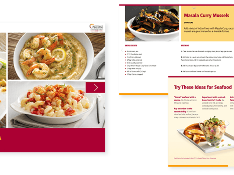 Nestlé Professional Seafood Recipes eBook