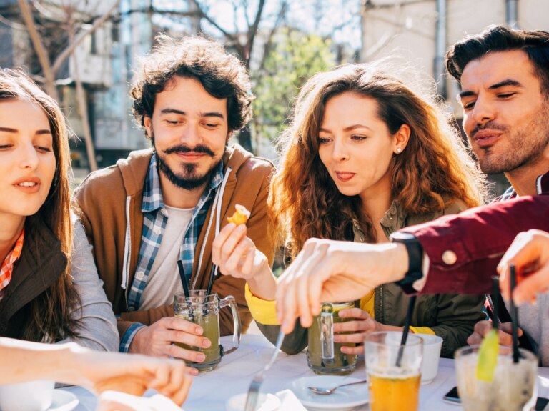 group of friends eating 2026 trend report