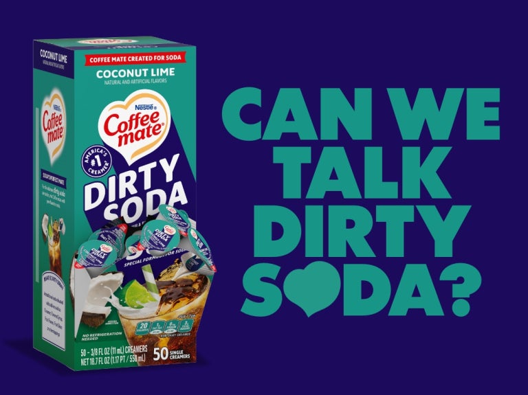 coffee mate dirty soda