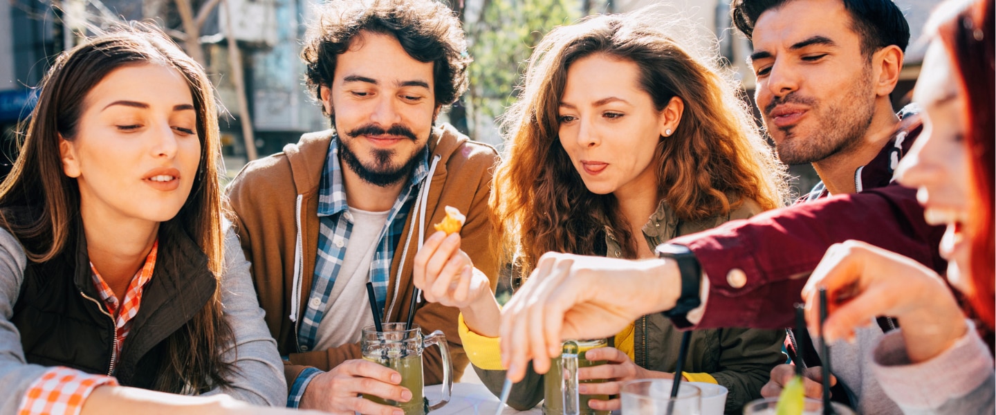 group of friends eating 2026 trend report
