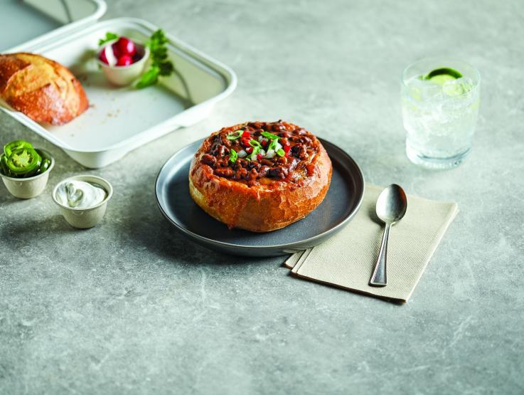 bread bowl chili