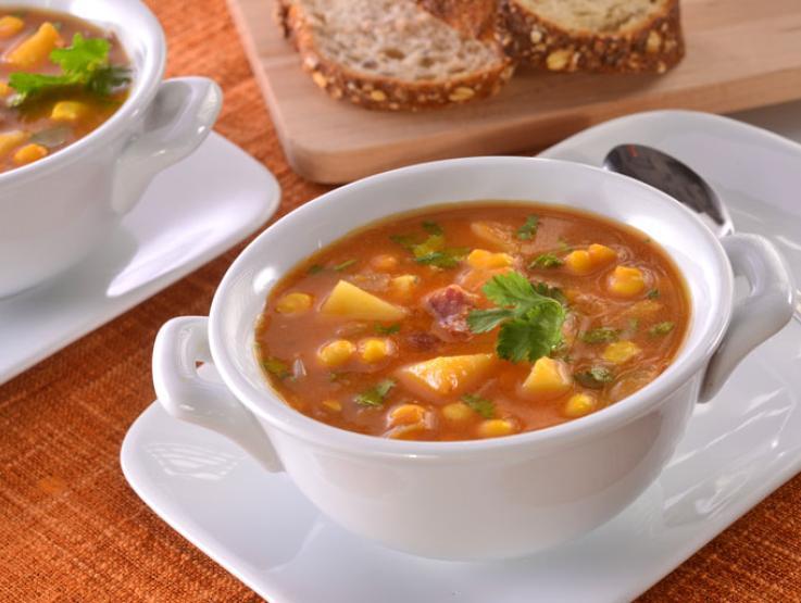 Libby's pumpkin corn chowder