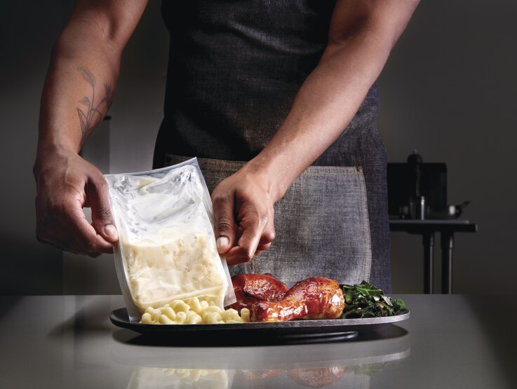 Stouffers Single Serve Mac and Cheese and Chicken