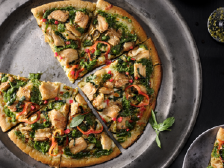 Sweet Earth Basil Pesto Pizza