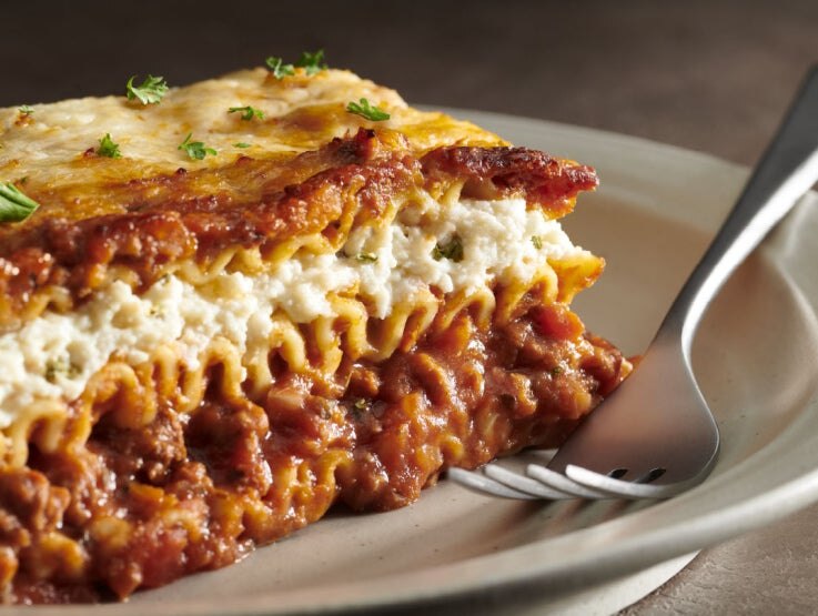 Stouffer's lasagna with meat sauce