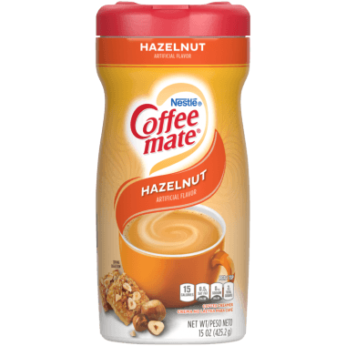 Coffee-mate Sugar-Free Powdered Coffee Creamer - Hazelnut - 10.2 oz. 1  Container