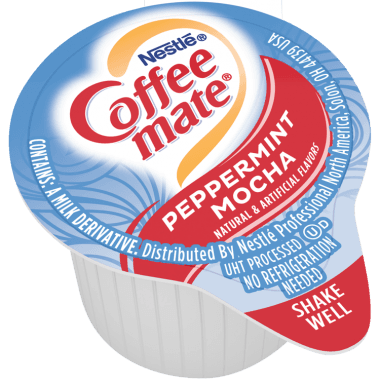 Coffee mate Peppermint Mocha Liquid Creamer Singles .375 fl oz