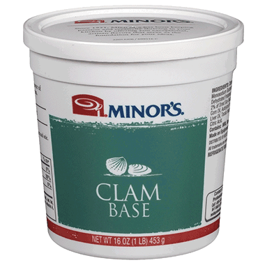 Minor's Clam Base, 1 lb (Pack of 12) 