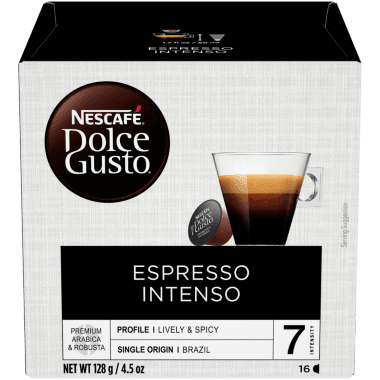 NESCAFÉ Dolce Gusto Coffee Machine Esperta Espresso Cappuccino and Latte Pod Machine with Coffee Capsules Espresso Intenso 48 Single Serve Pods and Cappuccino 48 Single Serve Pods 