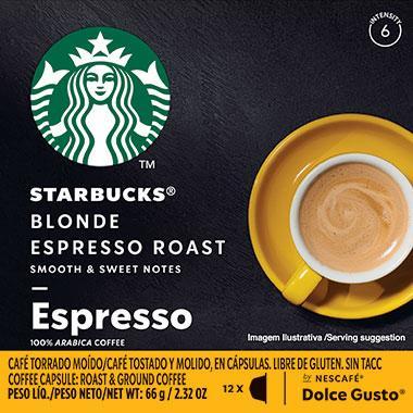 starbucks dolce gusto pods